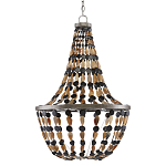 Люстра каплевидной формы с подвесками в виде декоративных бусин Flat Beads варинант исполнения - 3 | Loft Concept в Ижевске