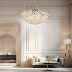 Люстра с каскадом из подвесных прозрачных элементов Attractiveness варинант исполнения - 4 | Loft Concept в Ижевске