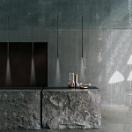 Подвсеной светильник светодиодный металлический цилиндрической формы Высота 30см Trumpet tube варинант исполнения - 6 | Loft Concept в Ижевске