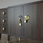 Большой Комод-буфет Elsa Dreams Walnut с ящиками варинант исполнения - 2 | Loft Concept в Ижевске