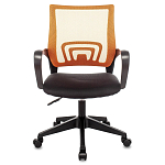 Офисное кресло с основанием из черного пластика Desk chairs Orange варинант исполнения - 2 | Loft Concept в Ижевске