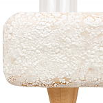 Керамический столик на деревянных ножках «Квадро» варинант исполнения - 5 | Loft Concept в Ижевске