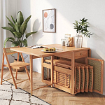 Обеденный стол раскладной из дерева Astiс Table варинант исполнения - 2 | Loft Concept в Ижевске