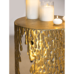 Столик дизайнерский Copper streaks варинант исполнения - 7 | Loft Concept в Ижевске