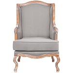 Кресло из массива бука светло-серое Solid Luxury варинант исполнения - 1 | Loft Concept в Ижевске