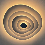 Потолочная люстра круглая многослойная Multilayering варинант исполнения - 10 | Loft Concept в Ижевске