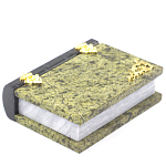 Шкатулка в виде книги из натурального камня змеевик Stone Casket варинант исполнения - 2 | Loft Concept в Ижевске