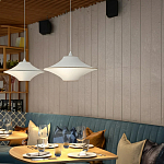 Подвесной вязаный белый светильник «Звезда Востока 01» варинант исполнения - 2 | Loft Concept в Ижевске