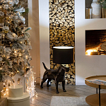 Лампа COLLECTION OF DOGS с абажуром Бультерьер варинант исполнения - 7 | Loft Concept в Ижевске