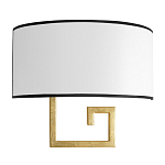 Бра с белым овальным абажуром с черной окантовкой Natural Concepts варинант исполнения - 2 | Loft Concept в Ижевске