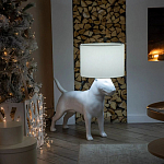 Лампа COLLECTION OF DOGS с абажуром Бультерьер варинант исполнения - 5 | Loft Concept в Ижевске