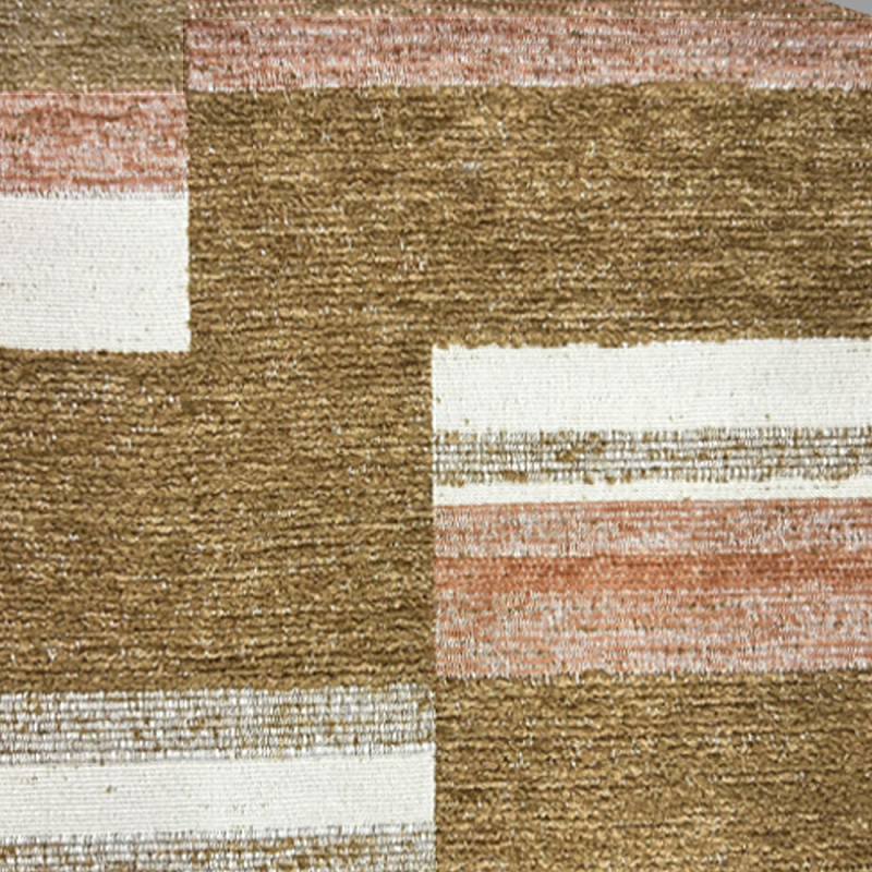 Мебельная ткань Chenille Geometry шафран N 1173 Шафрановый в Ижевске | Loft Concept 