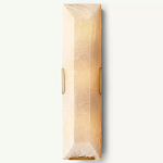 Бра прямоугольное высокое с мраморным плафоном Calling to Shine варинант исполнения - 1 | Loft Concept в Ижевске