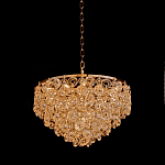 Люстра каскадная с подвесками в форме колец Galaxy of Light варинант исполнения - 2 | Loft Concept в Ижевске