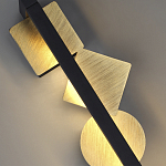Светодиодное бра цвета античной бронзы Suprematism варинант исполнения - 2 | Loft Concept в Ижевске