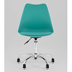 Офисный стул на металлическом основании EGGERY Blue пластик варинант исполнения - 5 | Loft Concept в Ижевске