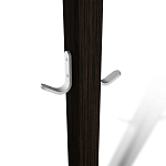 Вешалка с квадратным основанием и 4-мя металлическими крючками Industrial Metal Rust варинант исполнения - 3 | Loft Concept в Ижевске