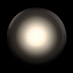 Встраиваемый спот светодиодный круглый черного цвета с углублением Ombra Lux  варинант исполнения - 3 | Loft Concept в Ижевске