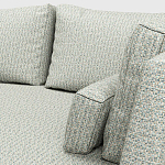 Мебельная ткань Шенилл голубой цвет 142 см T4-52 варинант исполнения - 5 | Loft Concept в Ижевске