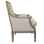 Кресло William Classical Armchair beige flax варинант исполнения - 1 | Loft Concept в Ижевске