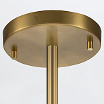 Потолочный светильник латунного цвета с цилиндрическим белым матовым плафоном Elstead Lighting варинант исполнения - 6 | Loft Concept в Ижевске