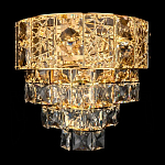 Бра с каскадом из прозрачного хрусталя Constant Sparks варинант исполнения - 4 | Loft Concept в Ижевске