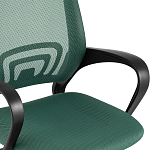 Офисное кресло с основанием из черного пластика Desk chairs Green варинант исполнения - 6 | Loft Concept в Ижевске