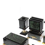 Настольный письменный набор из нефрита в подарочной коробке Victorious варинант исполнения - 8 | Loft Concept в Ижевске