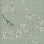 Обои ручная роспись Badminton Mercury Grey варинант исполнения - 1 | Loft Concept в Ижевске