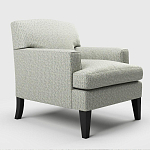 Мебельная ткань Шенилл голубой цвет 142 см T4-52 варинант исполнения - 6 | Loft Concept в Ижевске