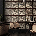 Гипсовая 3D панель с принтографией PM-13 варинант исполнения - 1 | Loft Concept в Ижевске