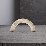 Прикроватная лампа из мрамора в форме дуги Rainbow Light варинант исполнения - 2 | Loft Concept в Ижевске