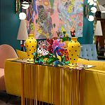 Декоративная статуэтка Yayoi Kusama Flowers that Bloom at Midnight Pink варинант исполнения - 5 | Loft Concept в Ижевске