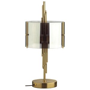 Настольная Лампа Flute Grey