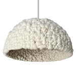 Вязаный подвесной светильник из шерсти Dome Wool Lamp  варинант исполнения - 6 | Loft Concept в Ижевске