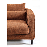 Диван в гостиную Portree Sofa Терракотовый букле варинант исполнения - 5 | Loft Concept в Ижевске