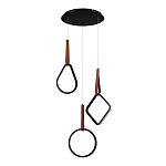 Подвесной светильник с геометрическими источниками света Geometric Architecture of Light варинант исполнения - 3 | Loft Concept в Ижевске