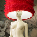 Лампа MANNEQUIN LAMP с абажуром изгибы тела варинант исполнения - 12 | Loft Concept в Ижевске