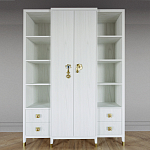 Большой шкаф с витриной Elsa Dreams White варинант исполнения - 5 | Loft Concept в Ижевске