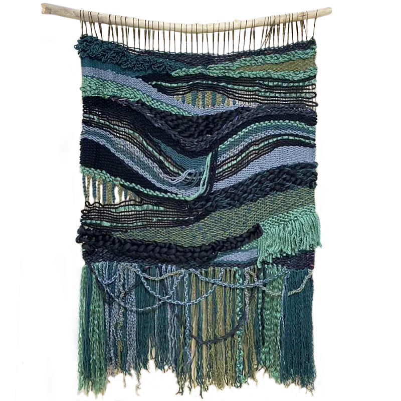  Дизайнерский Гобелен Волшебный Лес  Magic Forest II Зеленый в Ижевске | Loft Concept 