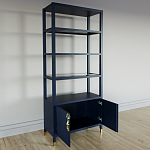 Стеллаж со стеклянными полками Elsa Dreams Blue варинант исполнения - 3 | Loft Concept в Ижевске