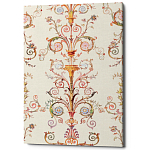 Постер на холсте с изображением ангела и растительных орнаментов Raffael Angel Poster варинант исполнения - 2 | Loft Concept в Ижевске