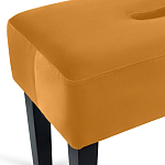 Мягкий  пуф на черных ножках Winton Pouf варинант исполнения - 14 | Loft Concept в Ижевске