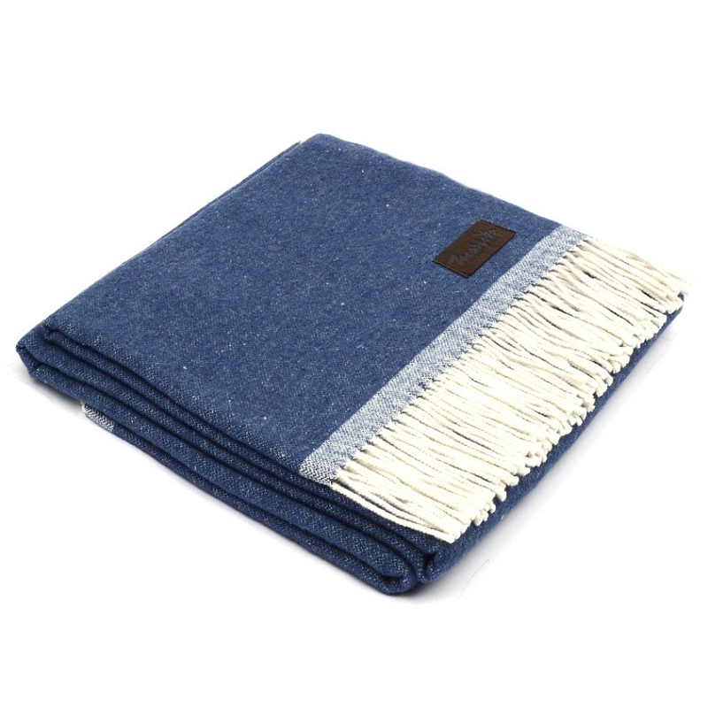 Плед SARA 4000 Marzotto Синий в Ижевске | Loft Concept 