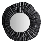 Зеркало в фактурной черной раме в современном стиле Black Maelstrom варинант исполнения - 1 | Loft Concept в Ижевске