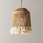 Люстра круглая плетеная с кисточками Small Solar Glow варинант исполнения - 2 | Loft Concept в Ижевске