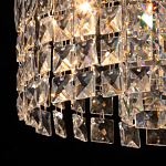 Потолочный светильник круглый с прозрачными подвесками Lunet варинант исполнения - 16 | Loft Concept в Ижевске