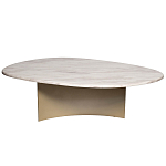 Стол журнальный овальный с контрастным основанием Subsequence варинант исполнения - 2 | Loft Concept в Ижевске