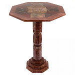 Кофейный стол из натуральных камней Лемезит и Яшма Natural Stone Tables варинант исполнения - 9 | Loft Concept в Ижевске