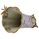 Декоративная ваза из фарфора с бронзовыми вставками Eden Garden варинант исполнения - 2 | Loft Concept в Ижевске